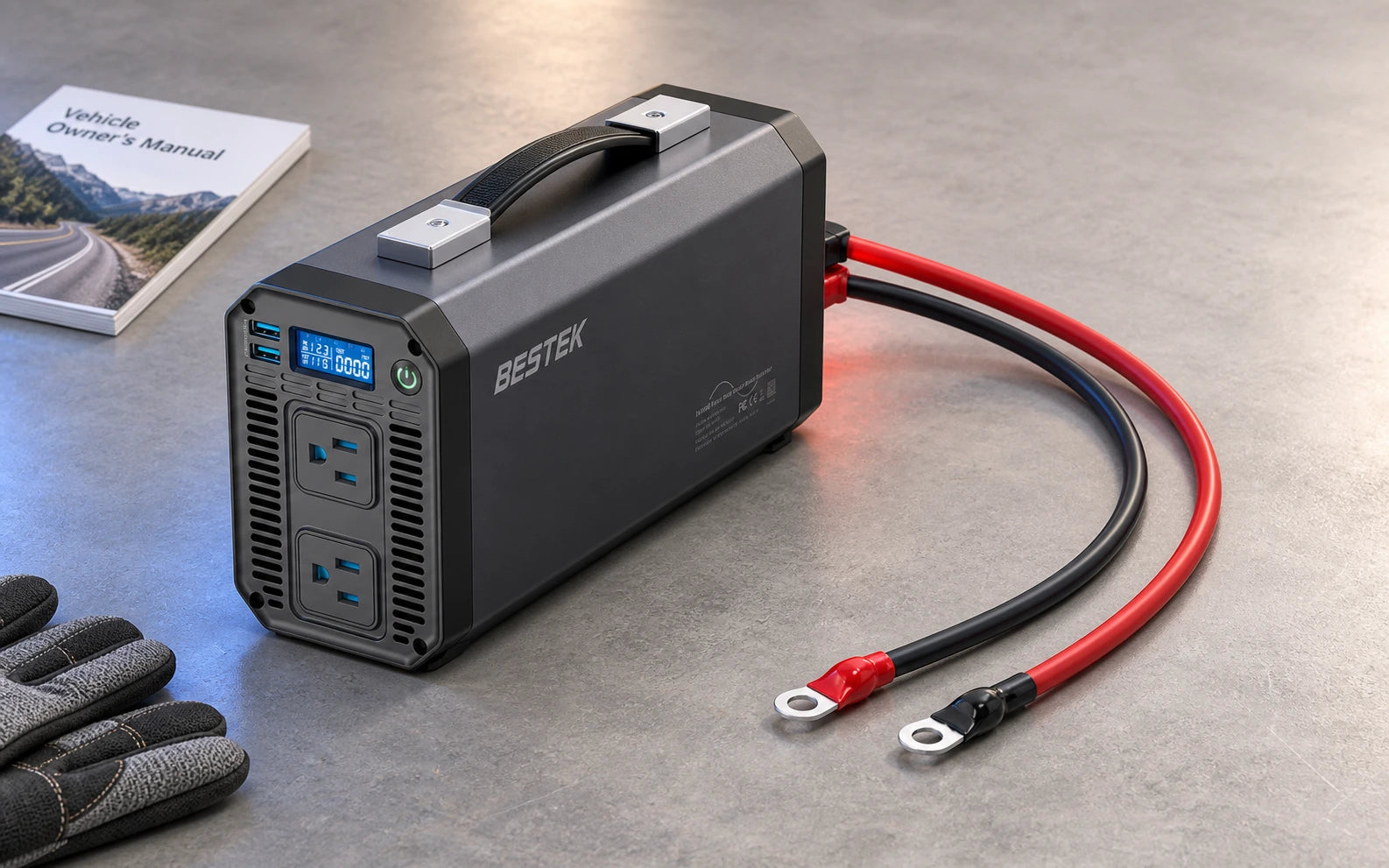 BESTEK 1000W Pure Sine Wave Power Inverter final product detail