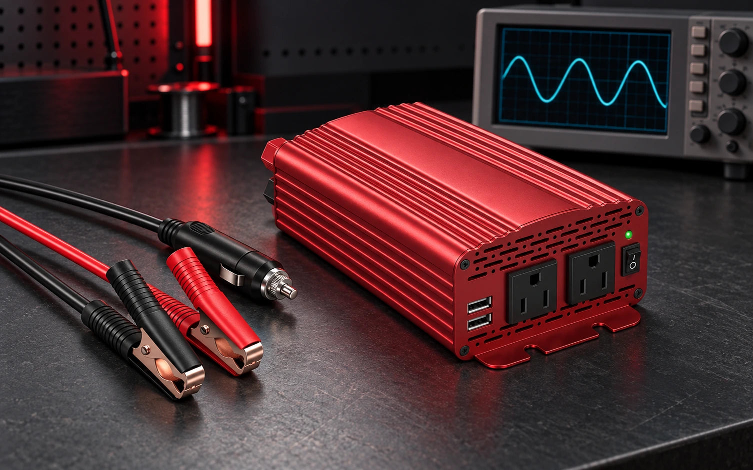 BESTEK 300W Pure Sine Wave Power Inverter DC 12V to AC 110V model-specific setup