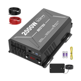 BESTEK 2000W Pure Sine Wave Power Inverter with Remote Control
