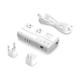 BESTEK 200W Pure Sine Wave Travel Adapter Voltage Converter