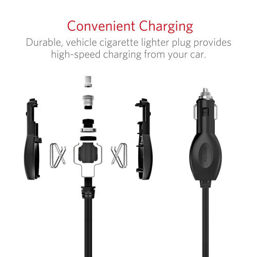 BESTEK 300W inverter — parts diagram of the cigarette-lighter connector