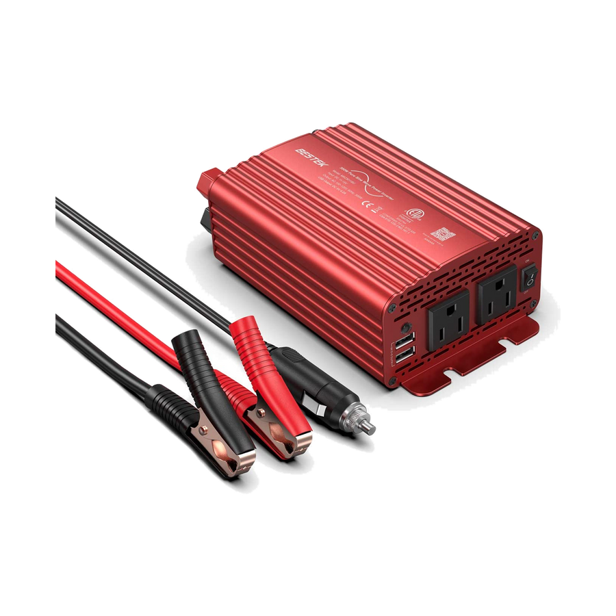 BESTEK 300W Pure Sine Wave Power Inverter DC 12V to AC 110V