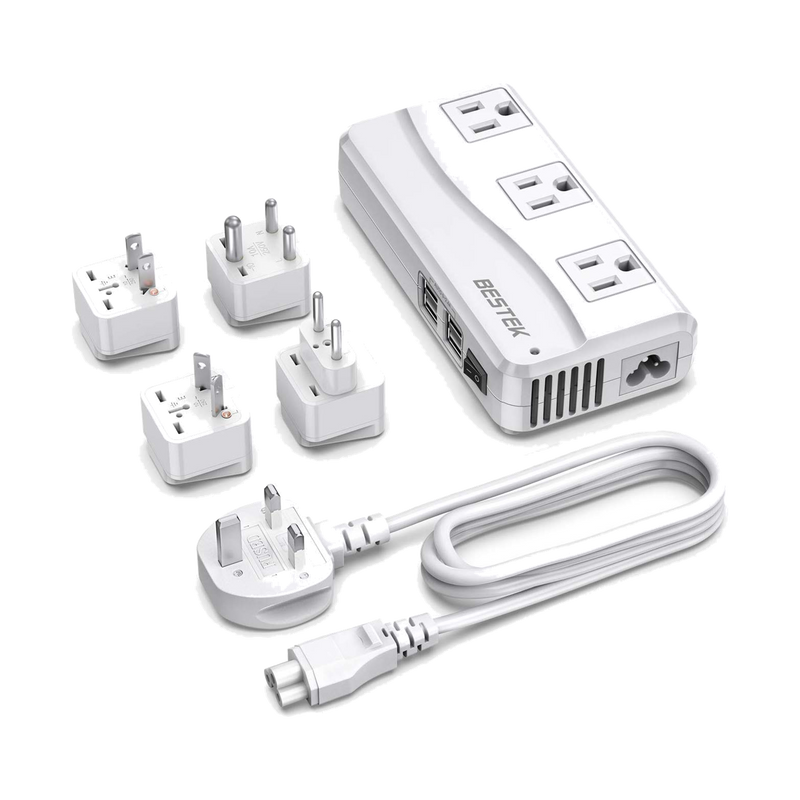 BESTEK Universal 100-220V to 110V Voltage Converter 250W