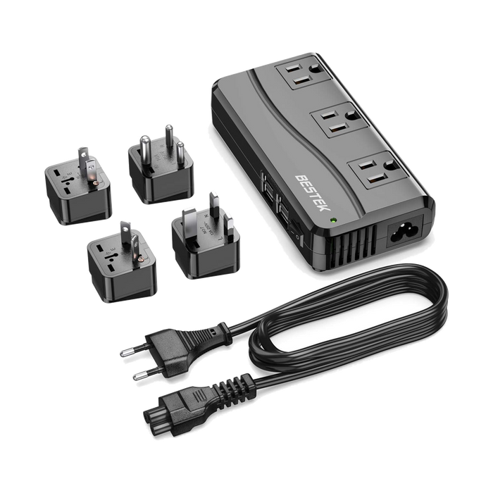 BESTEK Universal 100-220V to 110V Voltage Converter 250W