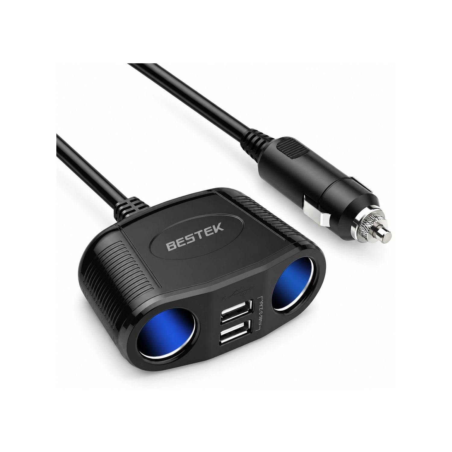 BESTEK 150W Cigarette Lighter - alternate rear product view