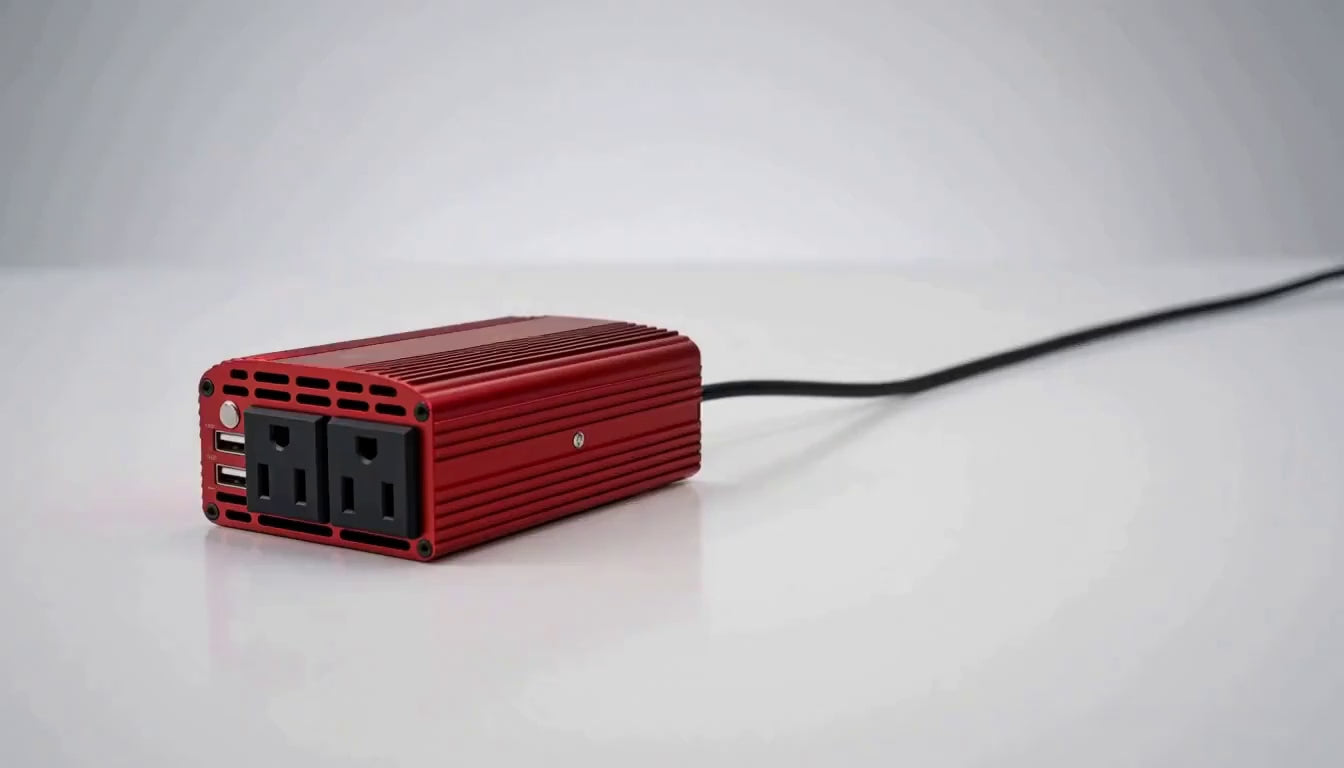 BESTEK power inverter in use