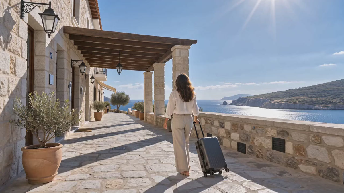 Seaside vacation rental journey for BESTEK travel power