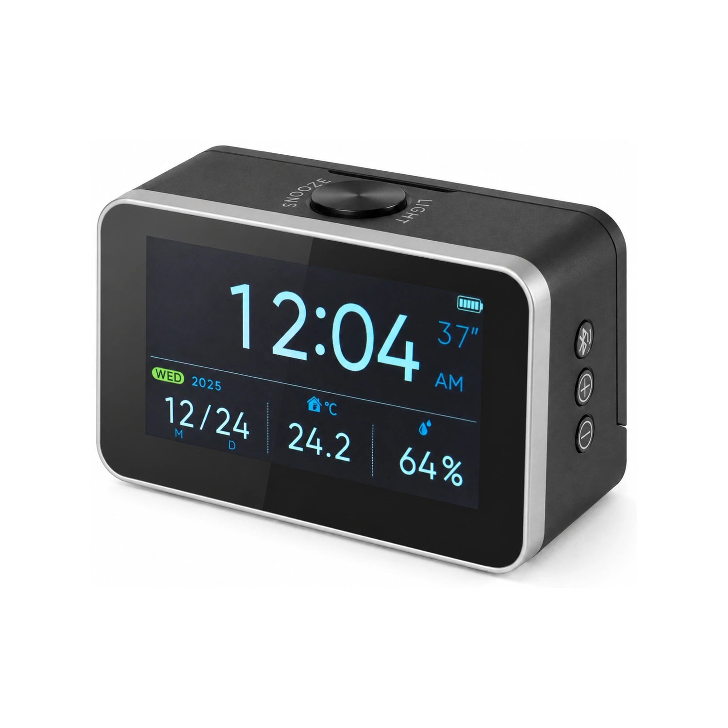 BESTEK Smart Bluetooth Body Temperature Monitor - alternate rear product view