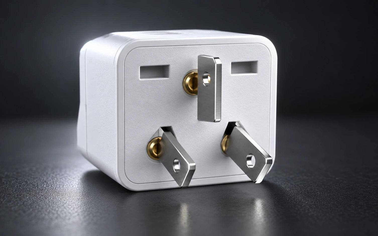 BESTEK Travel Adapter Type I Plug Converter USA to Australia/China 3 Packs construction and protection detail