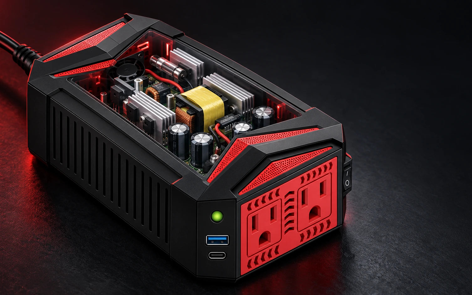 BESTEK 300W Pure Sine Wave Power Inverter with USB-C PD and USB-A Charging model-specific setup
