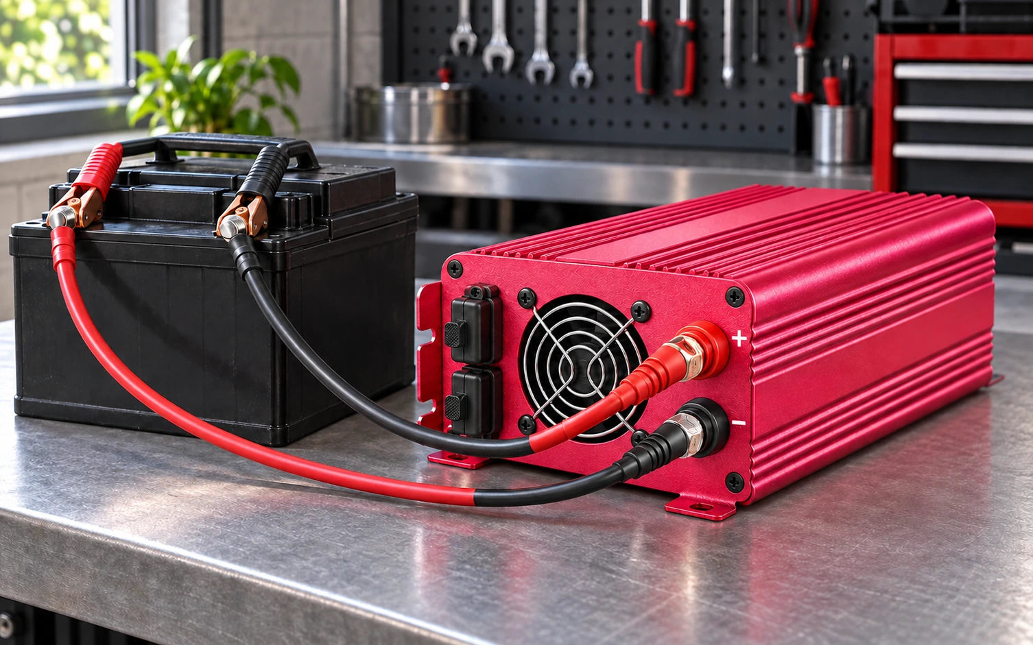 BESTEK 500W Pure Sine Wave Inverter with USB-C PD 30W model-specific setup