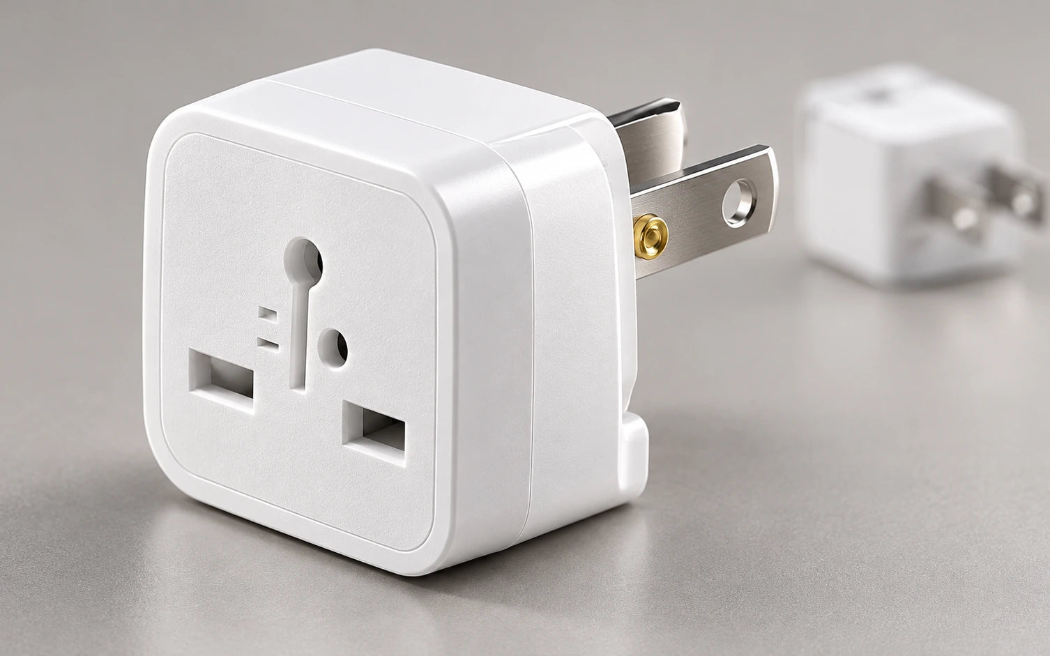 BESTEK 8-Pack Travel Adapter Plug Converter controls and connections