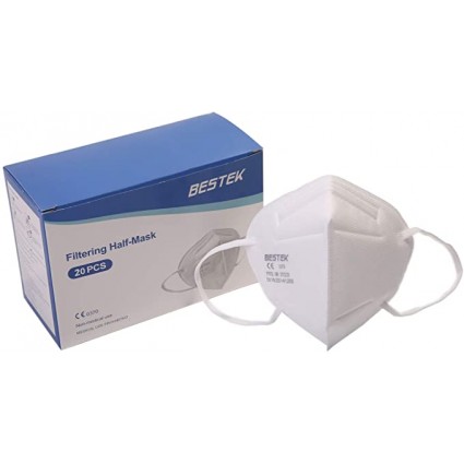 BESTEK FFP2 5-Layer Mouth Mask Respirator Mask
