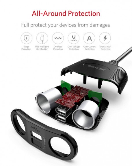 BESTEK 150W Cigarette Lighter