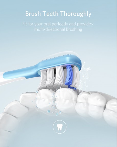 BESTEK M-Care Electric Toothbrush (Blue)