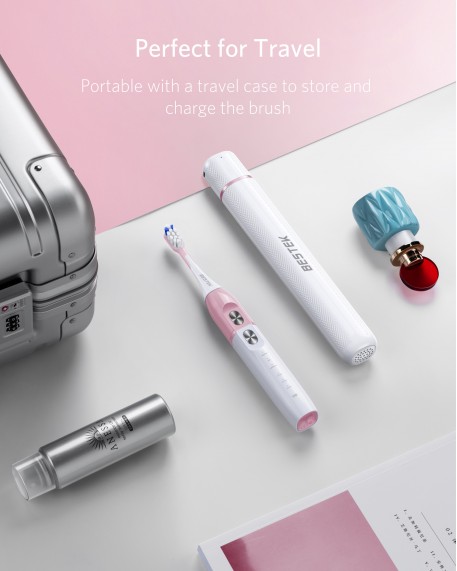 BESTEK M-Care Electric Toothbrush (Pink)