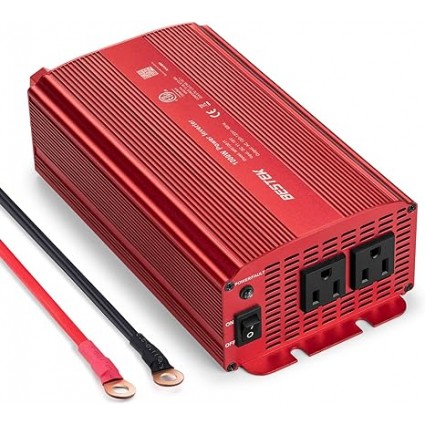 BESTEK 2-Outlet 1000W Car Power Inverter