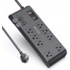 BESTEK 8-Outlet Surge Protector Power Strip