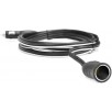 BESTEK 12.1ft  Cigarette Lighter Extension Cord (Black)