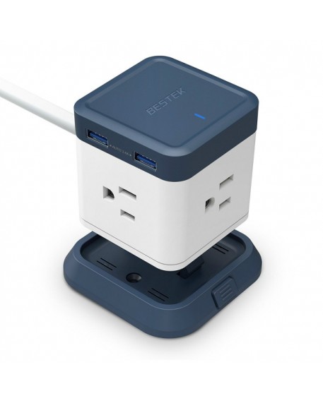 BESTEK Cube 3-Outlet Travel Power Strip