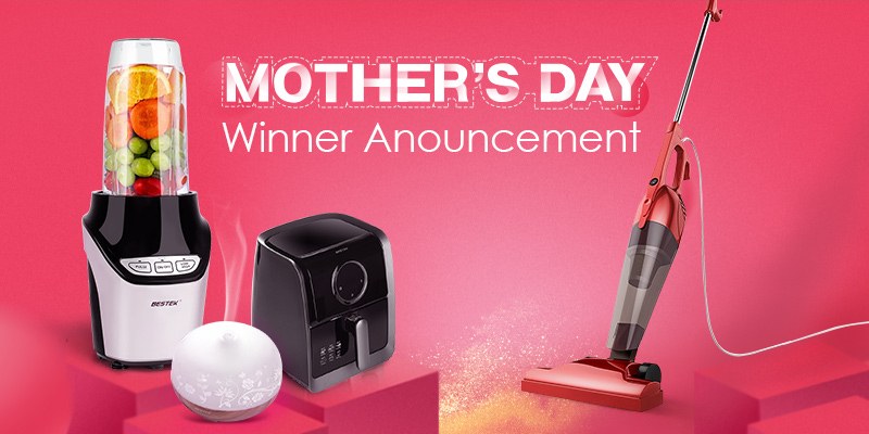 Mother’s Day Giveaway Winner List Announcement