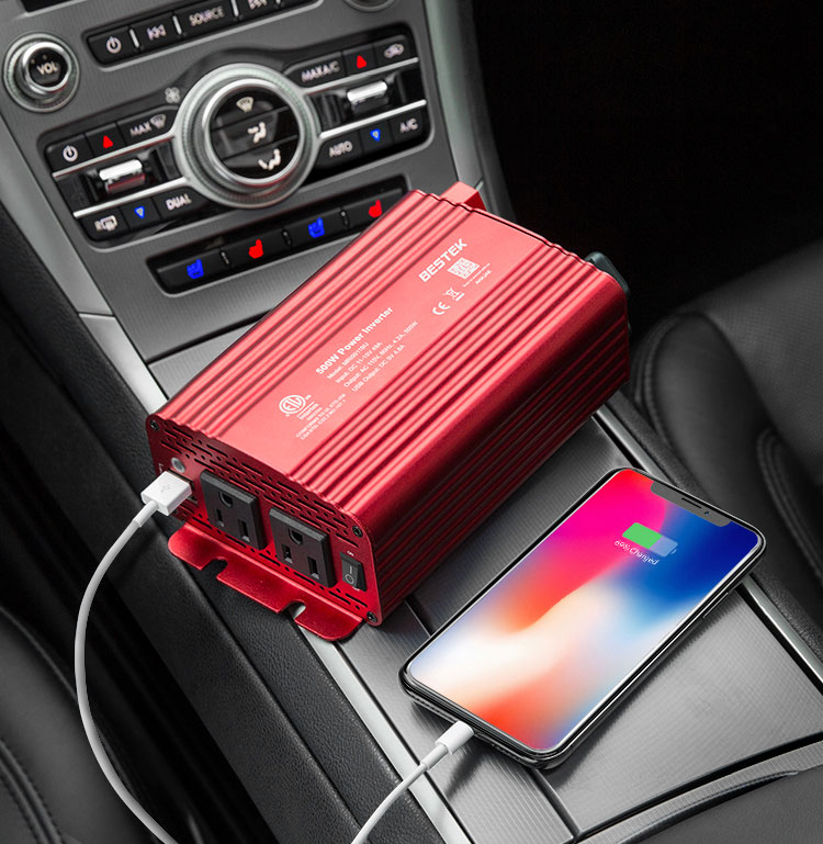 BESTEK 500W DC to AC Car Power Inverter