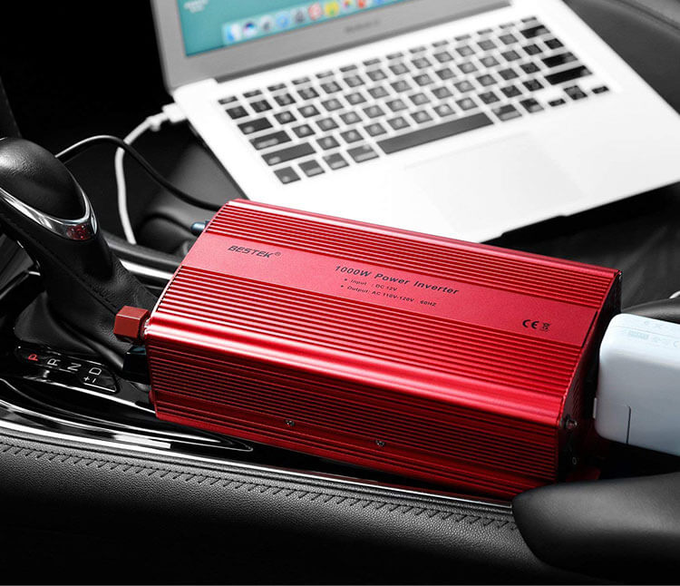 BESTEK 2-Outlet 1000W Car Power Inverter